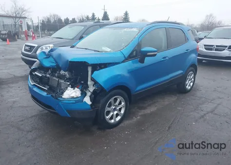 2018 Ford Ecosport Se из США, поврежденный, VIN MAJ3P1TE5JC173282